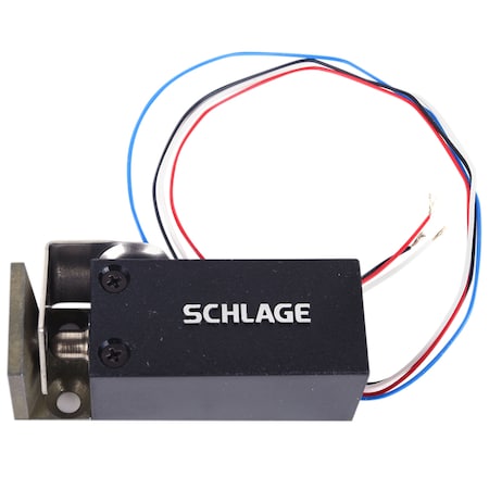 Schlage Electronics Mag Lock, Cabinet Lock, Black, Dual Solenoid, Dry Contact, 80lb 442S